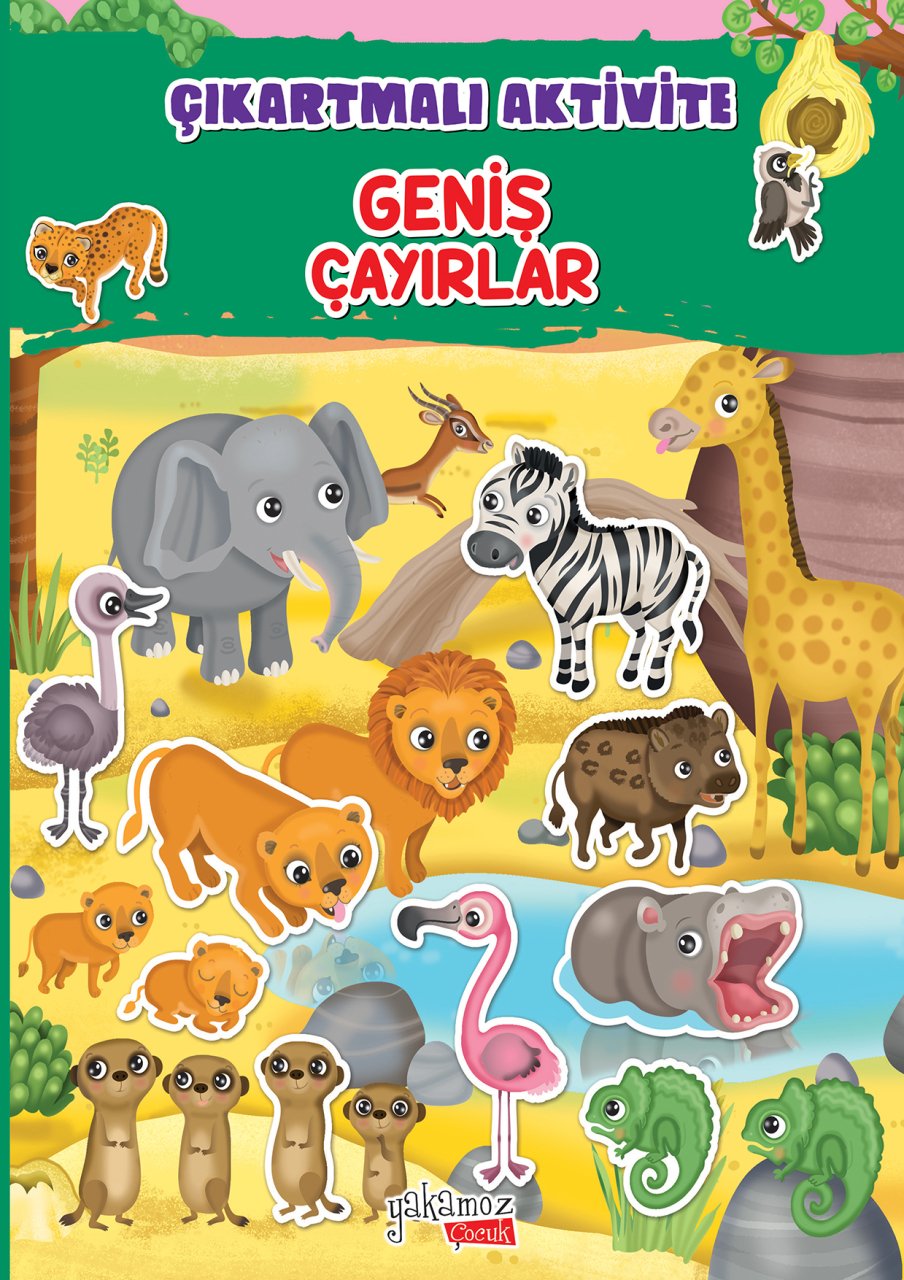 ÇIKARTMALI AKTİVİTE - GENİŞ ÇAYIRLAR