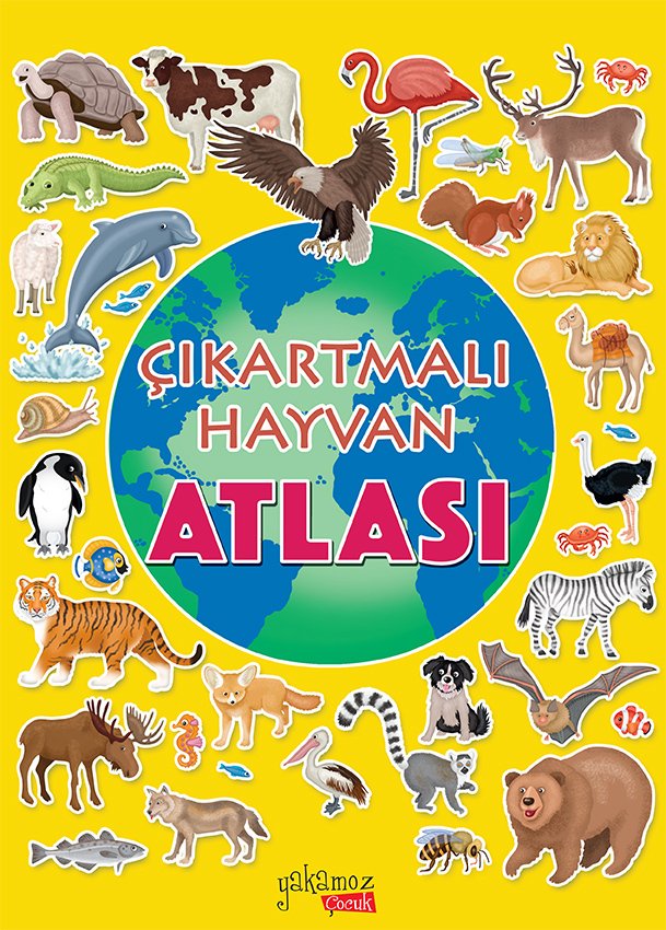 Çıkartmalı Hayvan Atlası