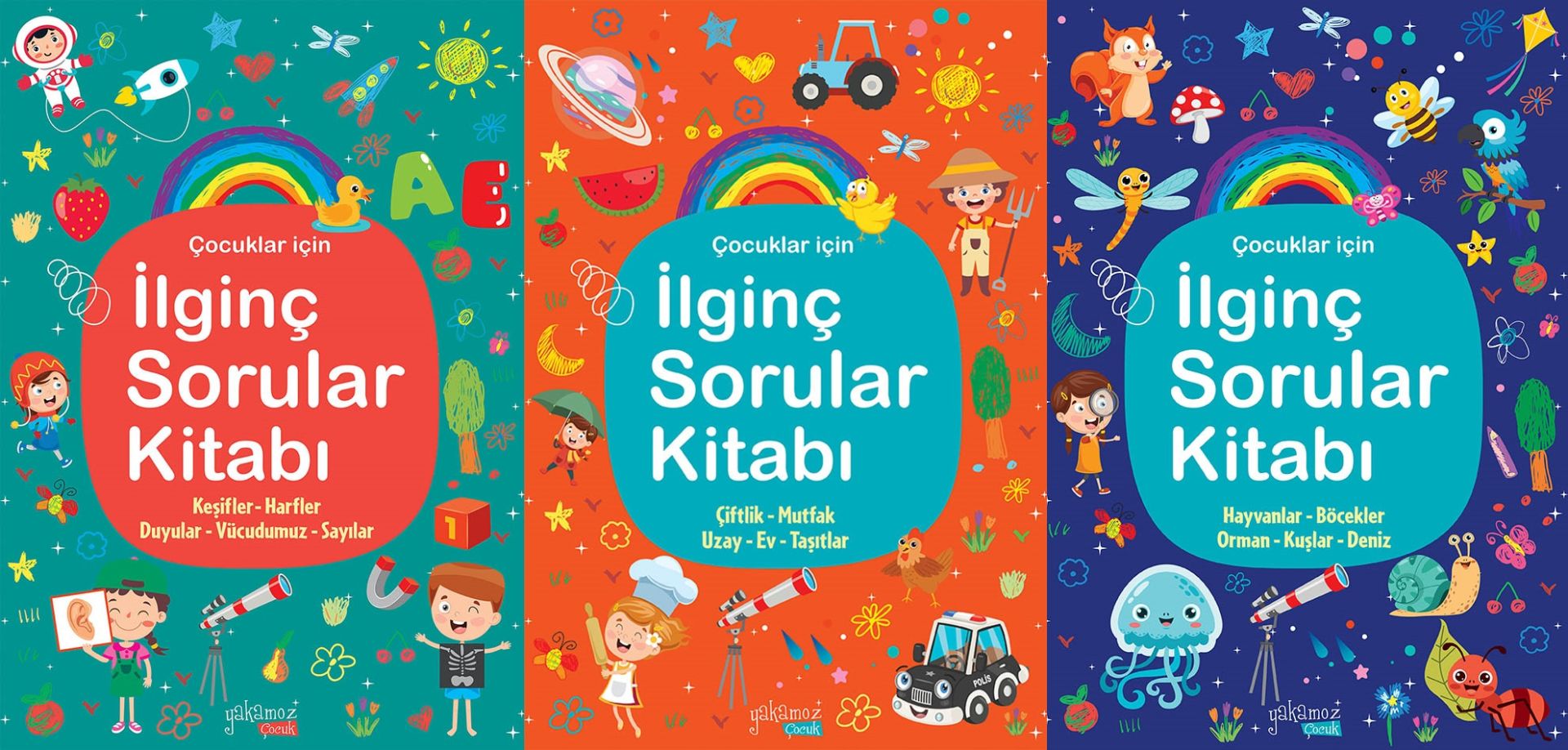 İlginç Sorular Kitabı Seti